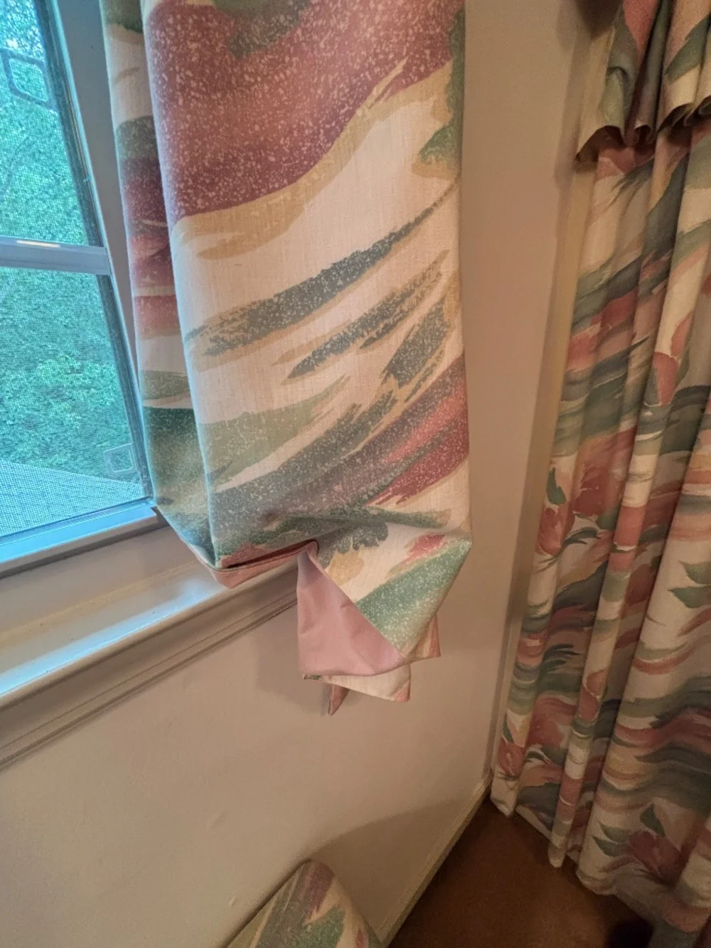 Vintage Croscill Sedona Curtain